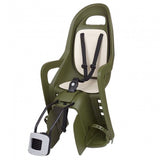 Polisport Groovy FF Seggiolino per Bambini con Montaggio sul Telaio Verde/Grigio