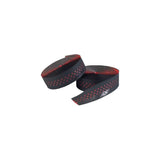 Deda Presa Perforated Nastro Manubrio Nero/Rosso