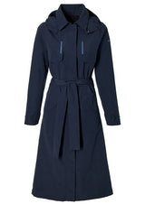 Basil Mosse Impermeabile Donna Blu