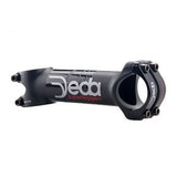 Attacco Manubrio Deda Superleggero Team 8º 1-1/8" 31.7mm Alluminio Nero/Bianco