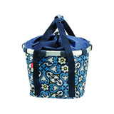 Klickfix Floral 1 Borsa Manubrio 15L 35x28x26cm Blu