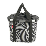 Klickfix Zebra Anteriore Bag 15L 35x28x26cm Nero/Bianco