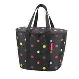 Klickfix Reisenthel Iso Basket Borsa Termica 16L 34x26x25cm Nero/Dots