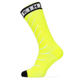 Sealskinz Hydrostop Long Waterproof Calzini Fluorescent Giallo/Nero/Bianco