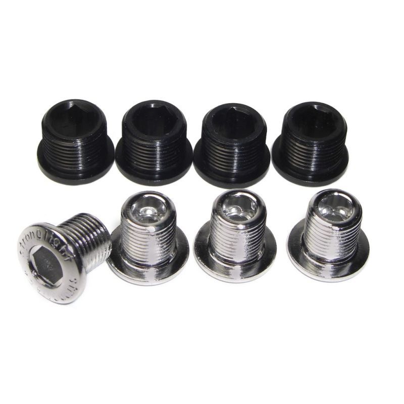 Kit Tornillos Stronglight Plato 4 Brazos Sram X0/XX/X7/X9 Negro