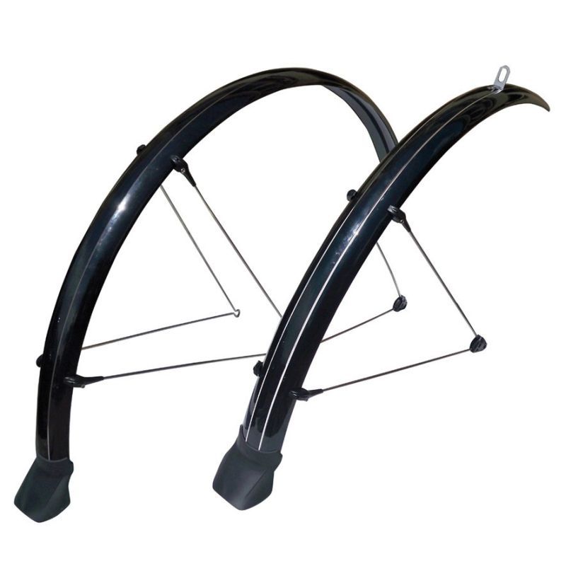 Juego Guardabarros Stronglight Tour Tipo E 28 54mm Aluminio Negro
