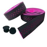 Deda Presa Nastro Manubrio Nero/Fuchsia Pink