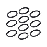 Deda Set Distanziali Manubrio 1-1/8" 5mm 10 pz Nero Alluminio