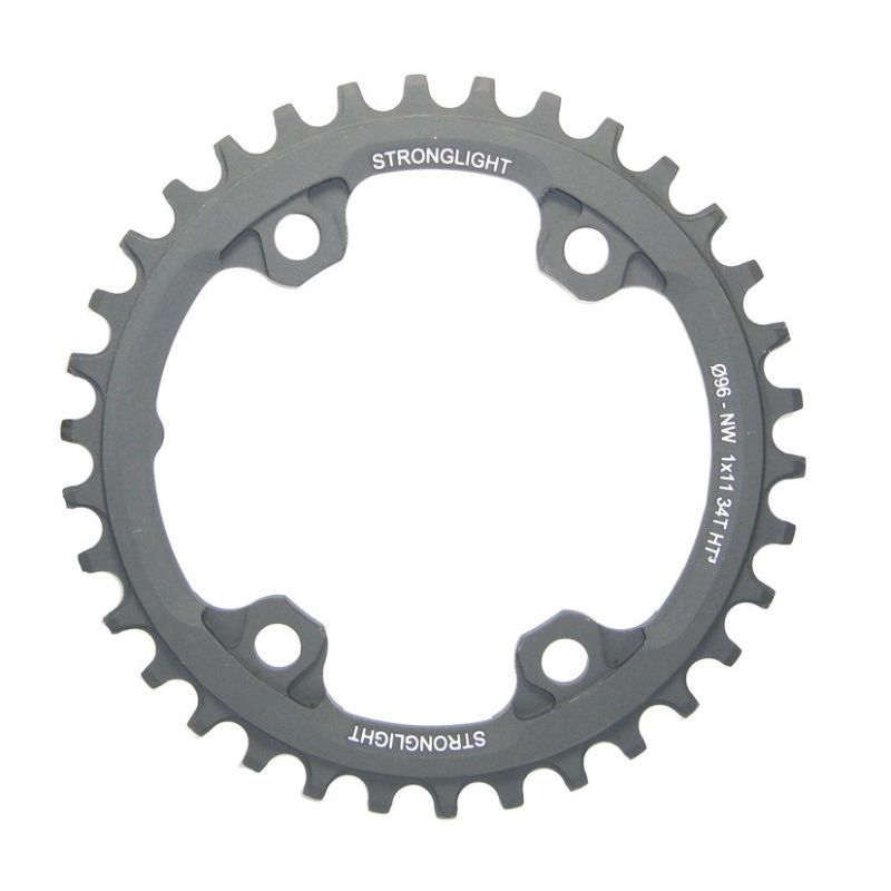 Plato Stronglight Shimano XTR FC-M9000/9020 Aluminio 1x11v Negro