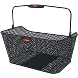 Klickfix City Racktime Cestino Posteriore Rete Stretta 40x20x30cm Nero