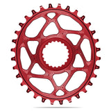 Absolute Nero Oval Direct Mount Shimano XTR Aluminum Rosso