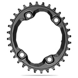Absolute Nero Oval 96 BCD 4 Arms Asymmetric Shimano XT M8000 Bulloni Alluminio Nero