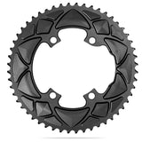 Absolute Nero 110 BCD 4 Bracci Asimmetrico Shimano 9100/8000 Alluminio Nero