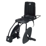 Bobike Junior Classic Plus Seggiolino per Bambini con Montaggio sul Telaio Nero