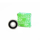 ISB Cuscinetto Sigillato in Acciaio 608-2RS 8x22x7mm Silver/Nero