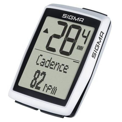 Ciclocomputador Sigma BC 12.0 STS Cad Sensor Cadencia Inalambrico Blanco