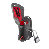 Hamax Amiga Frame-Mounted Child Seat Buio Grigio/Rosso