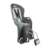 Hamax Amiga Seggiolino per Bambini da Telaio Buio Grigio/Verde