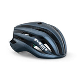 Casco Met Thirty Mips Blu Navy/Silver Mate
