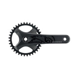 Campagnolo Ekar GT 104 Bcd 4-Arm 36t 1x13s Guarnitura/Corona in Alluminio Nera