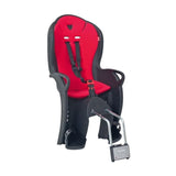 Hamax Kiss Seggiolino per Bambini da Telaio Nero/Rosso