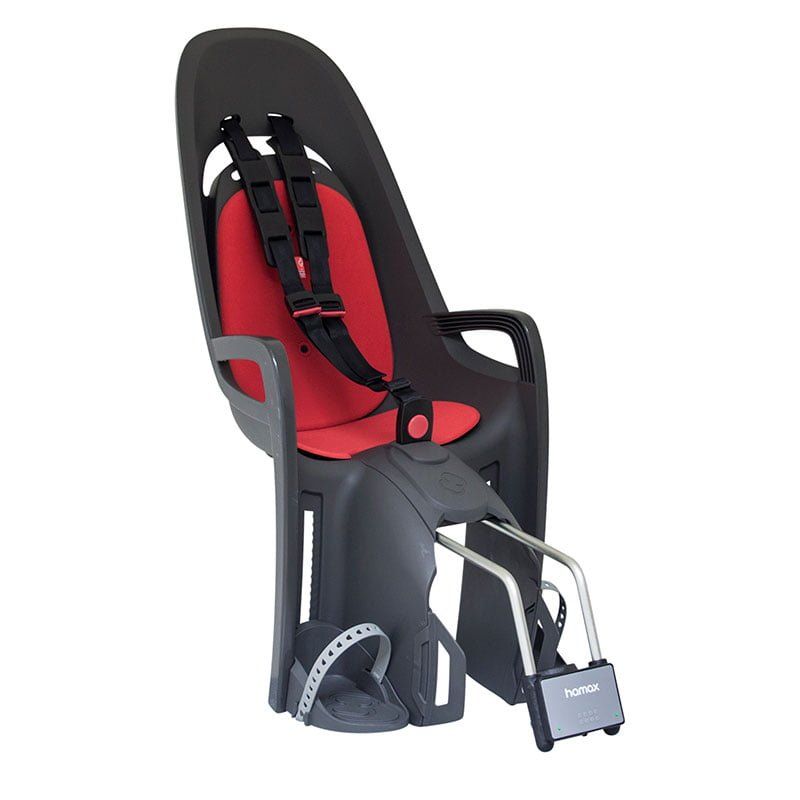 Portabebé Hamax Zenith Cuadro Gris/Rojo