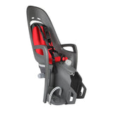 Hamax Zenith Relax Seggiolino Posteriore per Portapacchi Grigio/Rosso