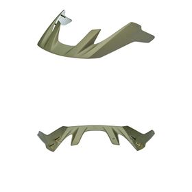Visera Met Casco Veleno Verde Iridiscente Mate