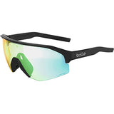 Bolle LightCambio XL Occhiali da Sole Nero Matte Phantom Light Verde/Photochromic