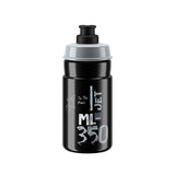 Water Bottle Elite Jet Nero/Logo Grigio