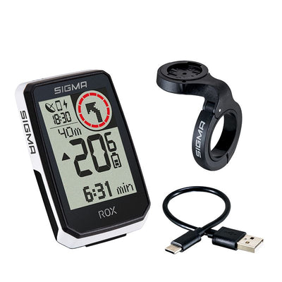 Ciclocomputador Sigma Rox 2.0 Endurance Blanco