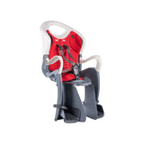 Bellelli Tiger Seggiolino Reclinabile con Attacco al Telaio B-Fix Grigio Scuro/Rosso