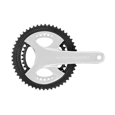 Juego Platos Campagnolo Super Record Aluminio Negro