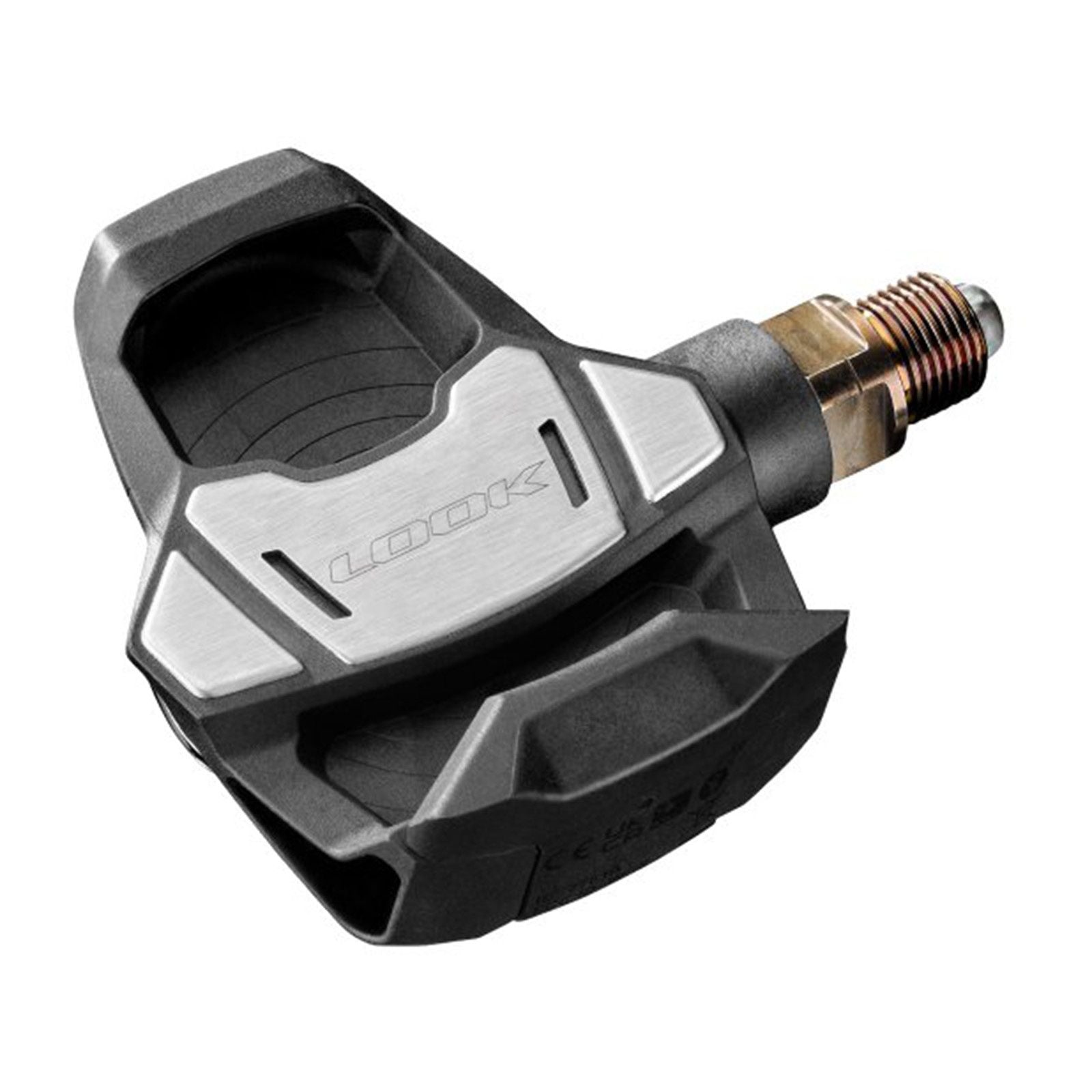 Pedales Potenciometro Look Keo Blade Dual Power 12nm Carbono Negro