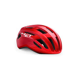 Casco Met Vinci Mips Rosso Metal Glow