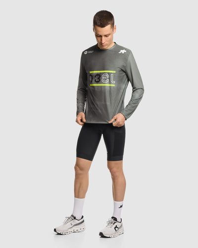 Maillot Manga Larga Assos Tactica Collective 13 LS S11 Hombre Collective Impossible Green #5