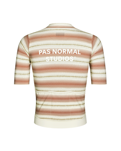 Maillot Manga Corta Pas Normal Studios Essential Hombre Off White Stripe #4