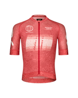 Maglia Ciclismo Manica Corta Uomo Pas Normal Studios Mechanism Logo AOP RTN Classic Rosso