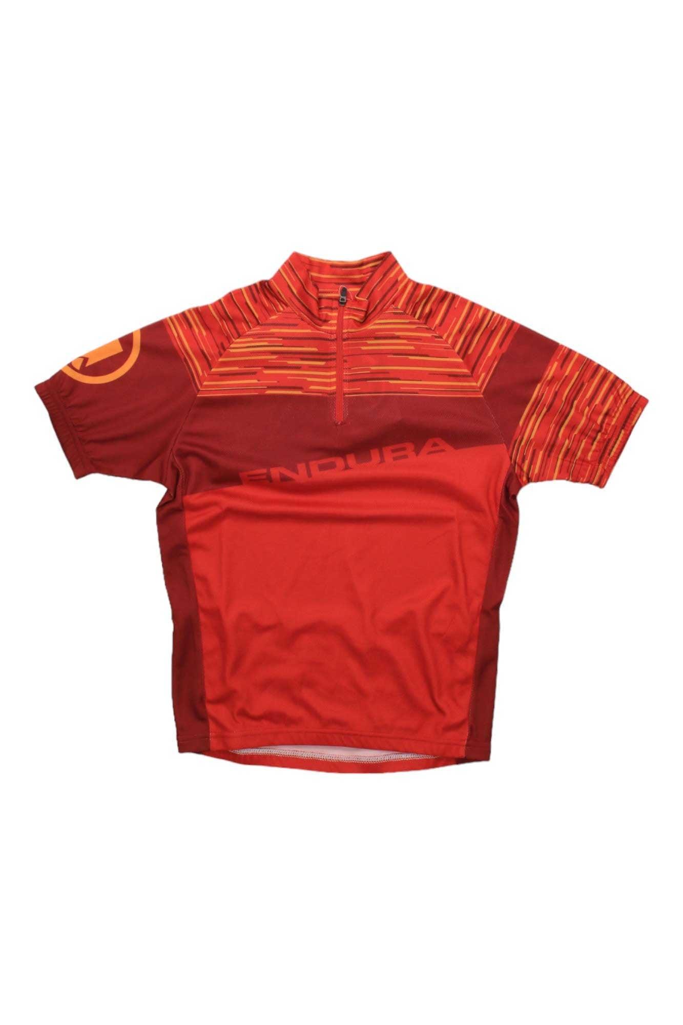 Hummvee Ray II Maillot Manga Corta Infantil Endura Tangerine