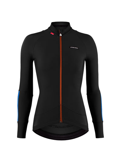 Ibaia Termal Jersey Etxeondo Mujer 2022 Negro/Azul Ink