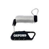 Lucchetto a Cavo Oxford Pocketlock Nero