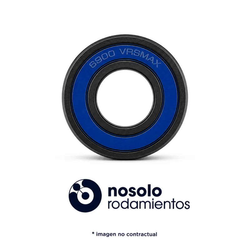 Rodamiento Basculante 6900-VRS MAX LLU Black Oxide 10x22x6 Negro
