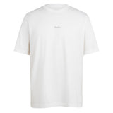 Rapha Uominis Cotton T-Shirt Bianco/Light Grigio