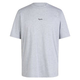 Rapha Uominis Cotton T-Shirt Light Grigio Marl/Grigio