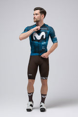 Gobik CX Pro 4.0 Maglia Unisex a Maniche Corte Movistar Team Gravel Squad 25