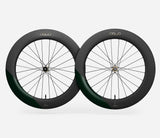 Oquo Set Ruote Strada RA80LTD Shimano HG Metallic Buio Verde