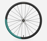 Oquo Ruota Posteriore Gravel RP35LTD Shimano HG Metallic Jade