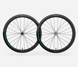 Oquo Set Ruote Gravel RP50LTD Shimano HG Metallic Buio Verde