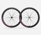 Oquo Set Ruote Gravel RP50LTD Shimano HG Metallic Mulberry