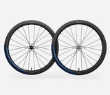 Oquo Set Ruote Gravel RP50LTD Shimano HG Metallic Navy Blu